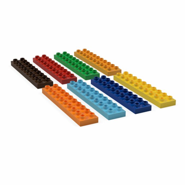 2x10 plochá - základní kostky Lego Duplo