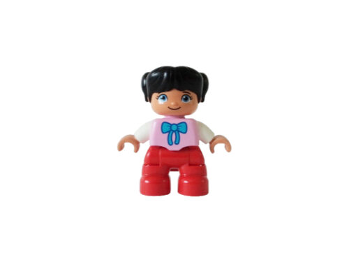 Lego_duplo_figurka_deti_holcicka_ruzove_triko