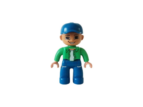 Lego_duplo_figurka_muz_modra_ksiltovka_zelene_tricko