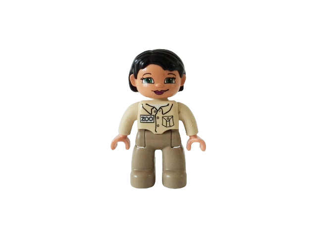 Lego_duplo_figurka_osetrovatelka_zoo_cerne_vlasy_modre_oci