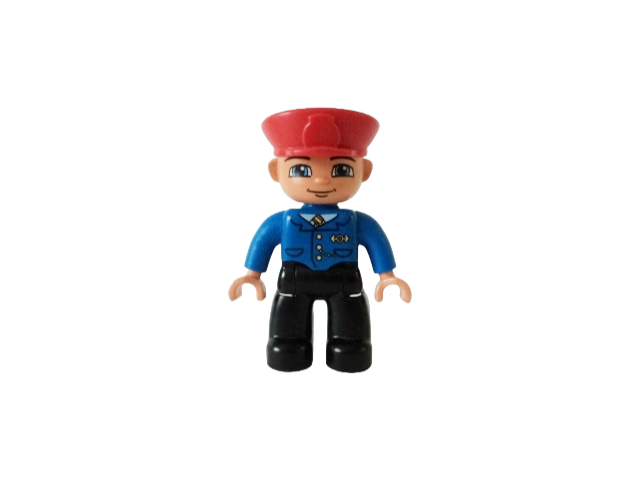 Lego_duplo_figurka_strojvudce_cervena_cepice_cerne_kalhoty
