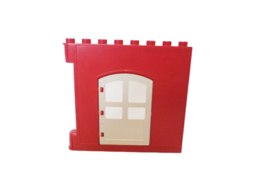 Lego_duplo_stena_s_dverimi_cervena
